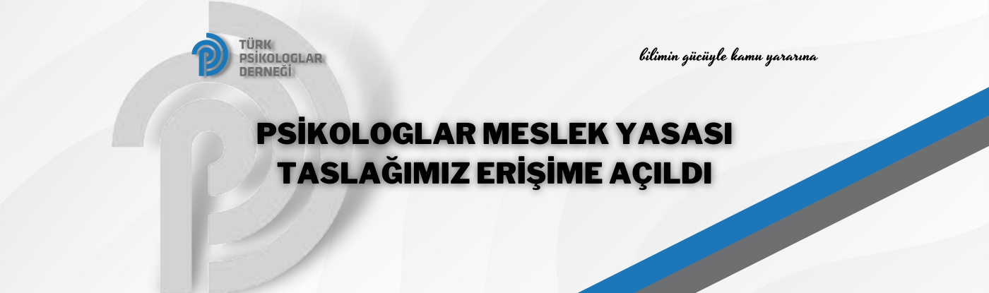 Psikologlar Meslek Yasası Taslağımız Erişime Açıldı